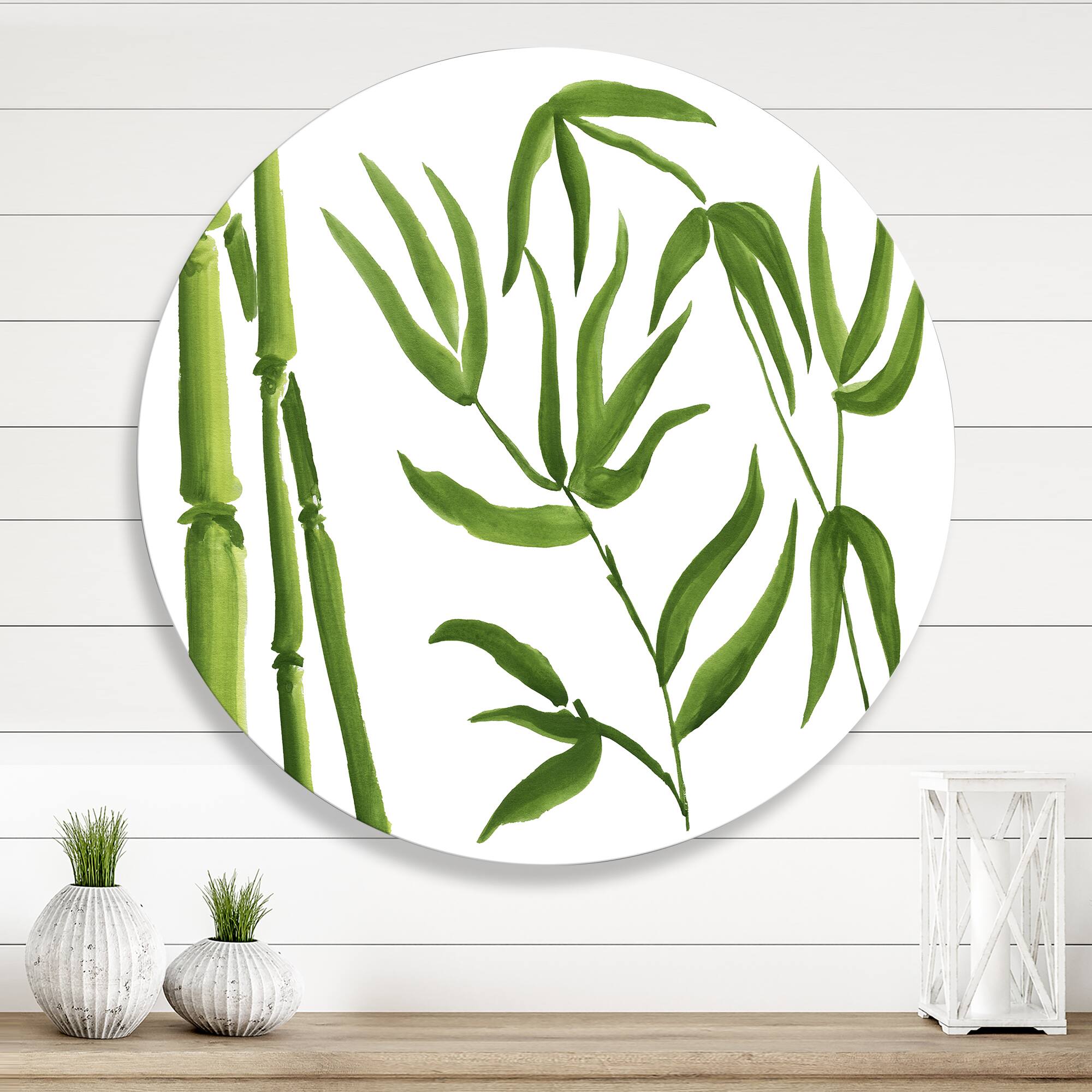 Designart - Bamboo Branches In The Forest IV